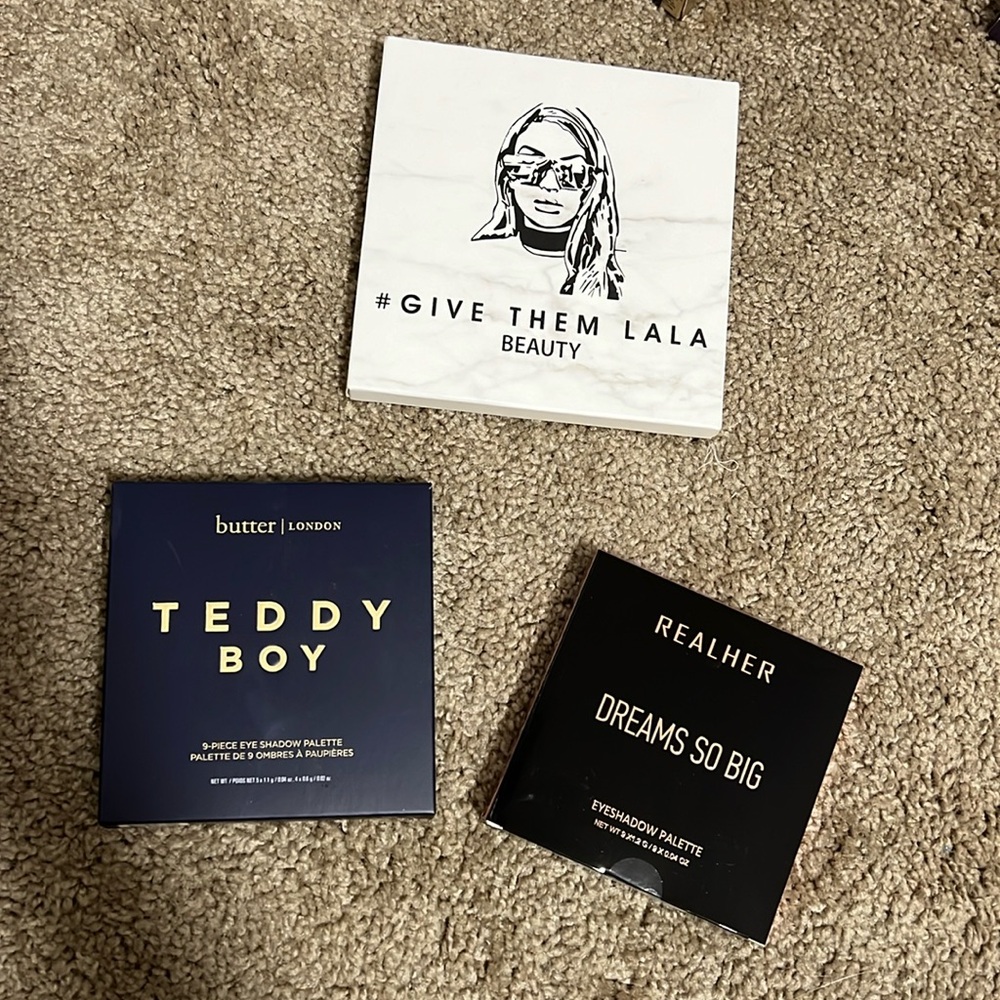 Brand new makeup palettes